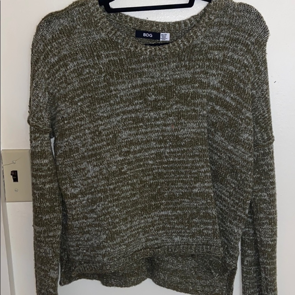Green sweater